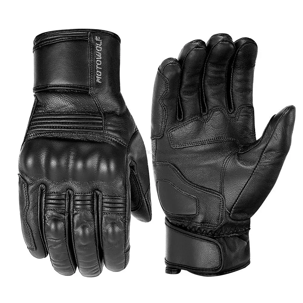 

Новые мотоциклетные уличные спортивные перчатки, полностью кожаные перчатки для верховой езды, мотоциклетные перчатки, теплые удобные эластичные перчатки с подкладкой