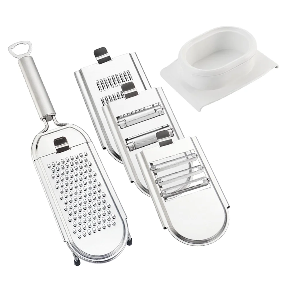 

Slicer Shredder Potato Stainless Veggie Grater Spiralizer Kitchen Steel Tools Julienne Held Multifunction Hand Cheese Vegetable