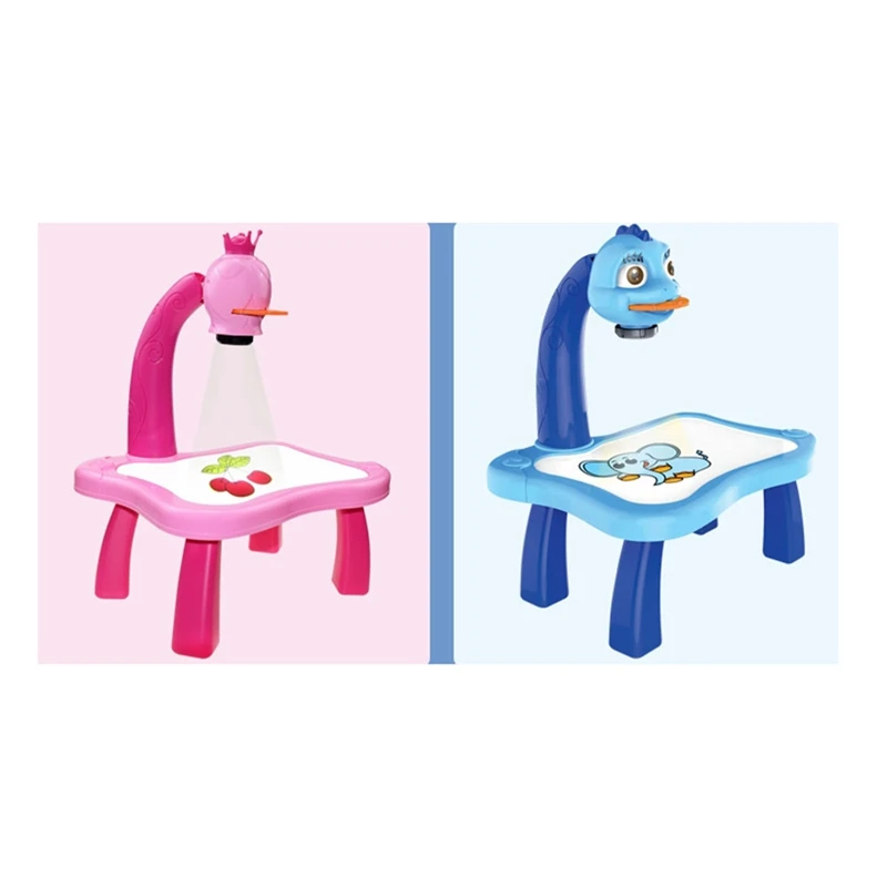 

-Children's Drawing Projector Table Tracing And Drawing Projection Toys Early Education Learning Projection Board