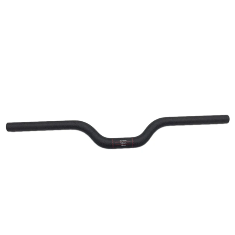 

25.4Mm Carbon Fiber Bike M Handlebar For Brompton Bike Length 540Mm T800 Lightweight Bike Handlebar Black