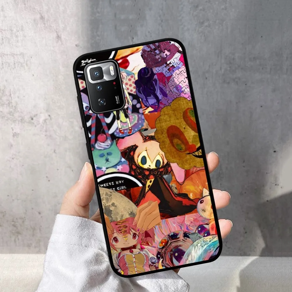 Милый чехол для телефона с аниме Puella Magi Madoka Magica Samsung S 20 21 22 23 plus Ultra Redmi Note 8 9 10 11 Huawei Y