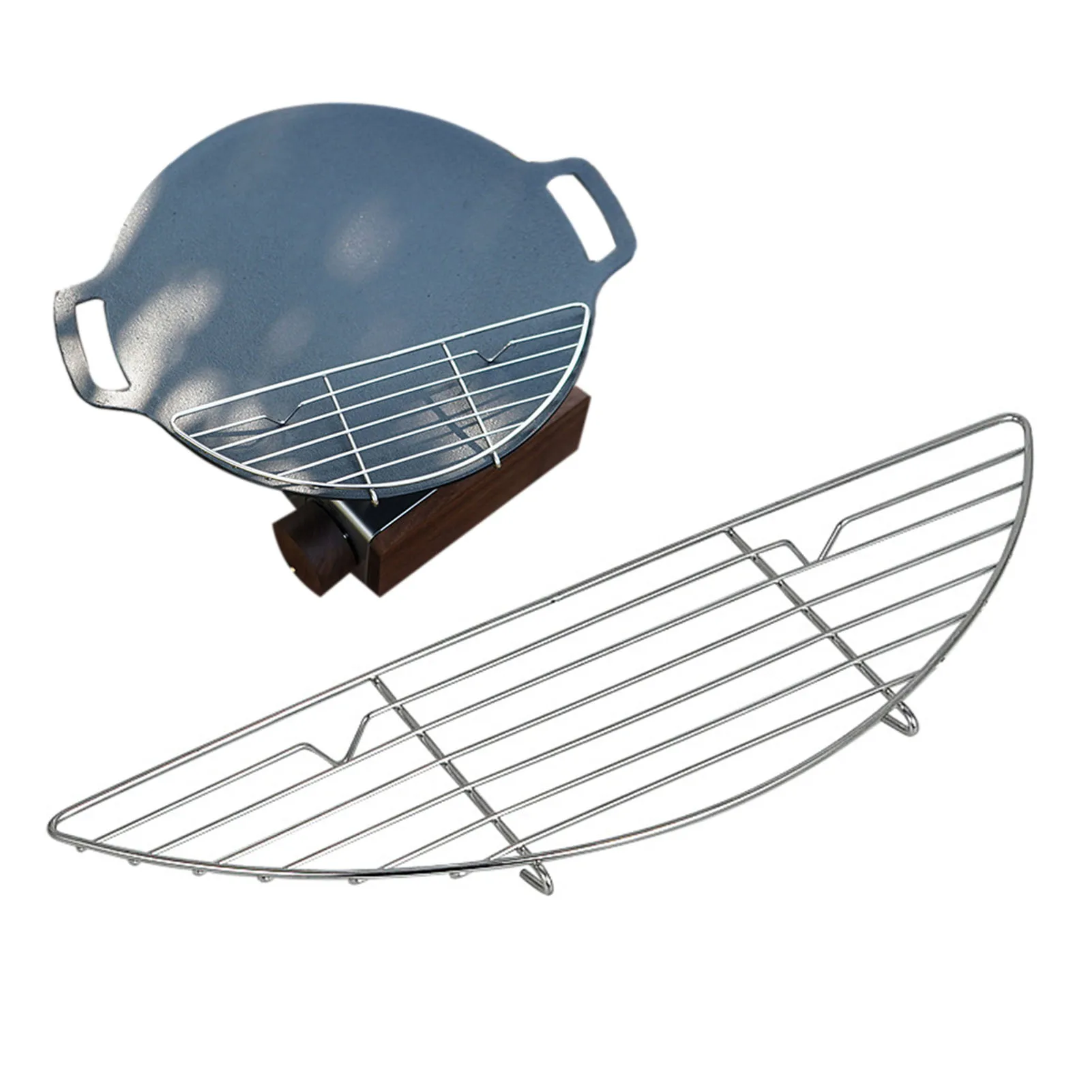 

Stainless Steel Grill Rack Durable Roasting Rack Pan Cooking And Baking Sheets Anti-scorching Grill Rack For Indoor Outdoor Use
