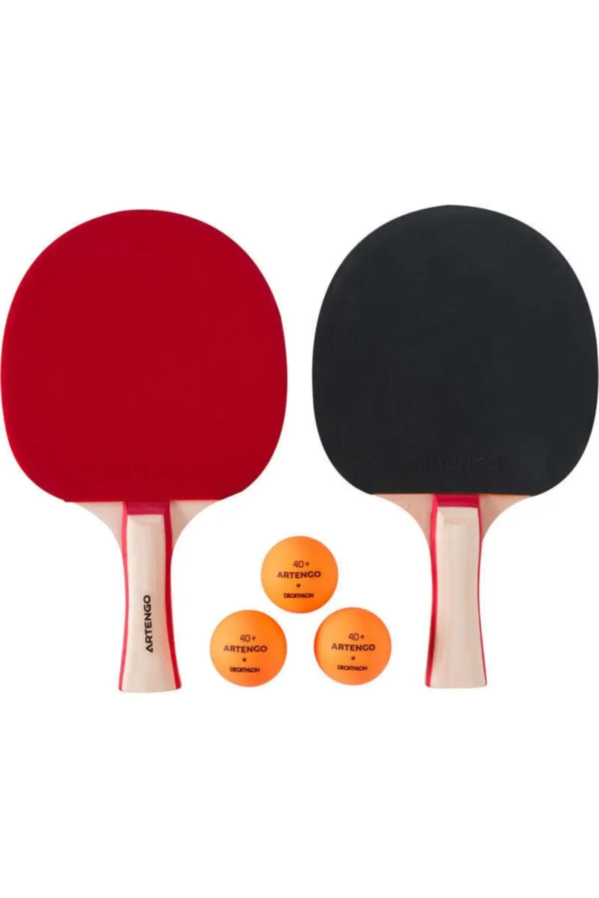 Table Tennis Set Ppr 130 Racket + 3 Ball Pongorı Tennis Equipment & Accessory Outdoor