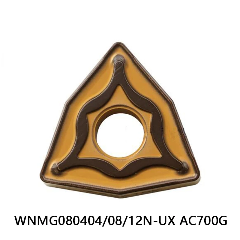 

Original WNMG080404N-UX WNMG 080404 N-UX WNMG080412N-UX AC700G Turning Tools WNMG080404 WNMG080408 WNMG080412 Carbide Inserts