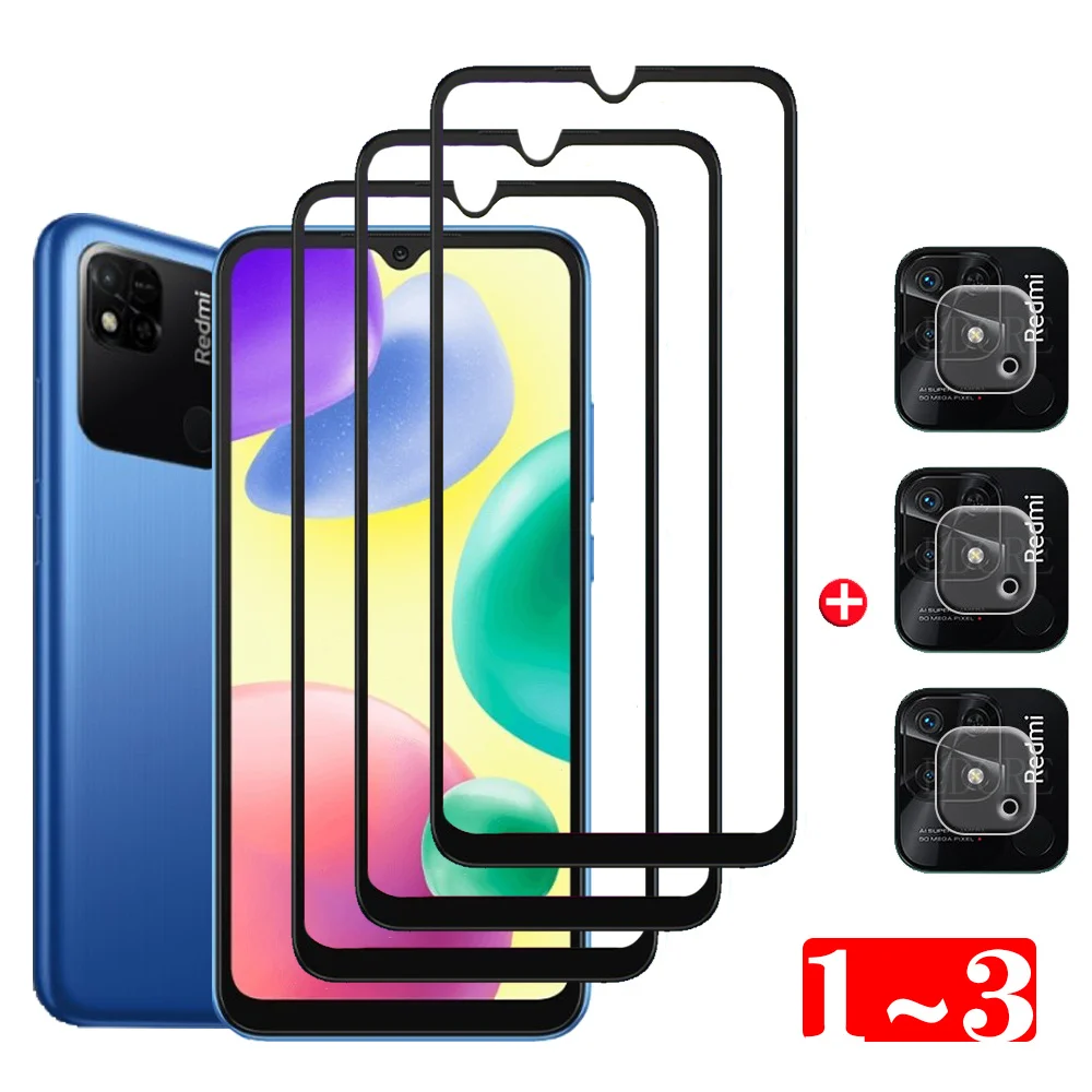 

редмі 10 c защитное стекло на Redmi 10C Передняя пленка Xiaomi Redmi 10 C NFC Glass Redmi 10C защита экрана и камера против царапин пленка для телефона Redmi10C стекло...