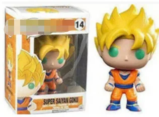 Funko Pop Dragon Ball Аниме Фигурка Сон Гоку Вегета Коллекция Dbz Q Версия Piccolo Buu Cell Модели