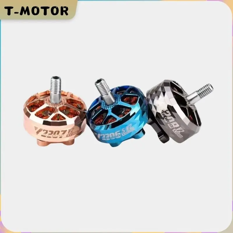 T-MOTOR Новый VELOX VELOCE V2207.5 V2 2550KV 4S 1950KV/1750KV 6S Бесщеточный двигатель RC FPV Racing Фристайл