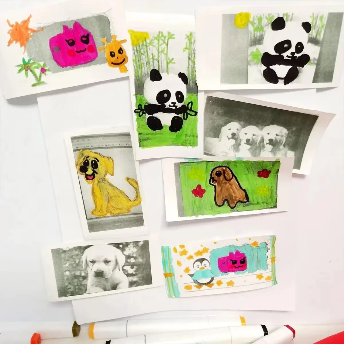 15 рулонов детской бумажной пленки для мгновенной камеры термопечатающая пленка