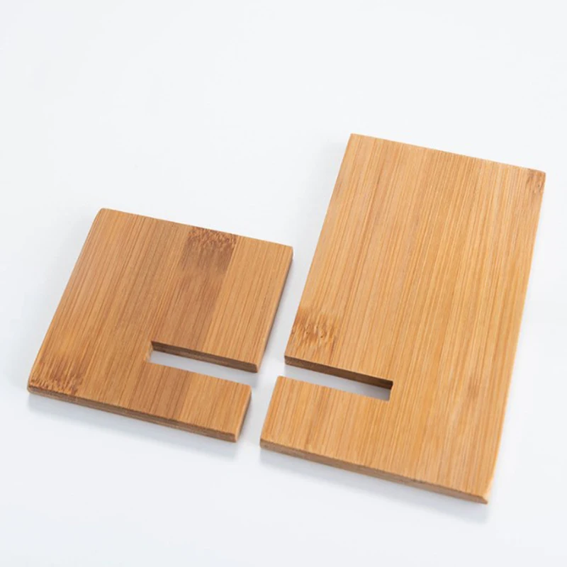 Деревянный держатель для телефона подставка мобильного смартфона планшета IPhone