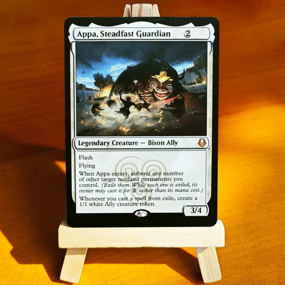 Фото Редкие эксклюзивные игровые карты TCG Magical Holo Cards - Delney Streetwise Lookout/Grand Abolisher/Appa Steadfast Guardian/Teferis Protection №3