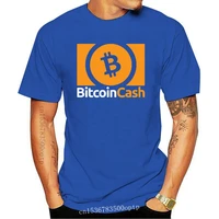 2020 summer new brand t shirt men hip hop men t shirt casual fitness bitcoin cash bch cryptocurrency logo t shirt