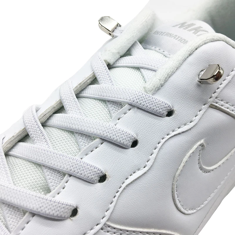 No Tie Shoelaces Elastic Outdoor Leisure Sneakers Quick Safety Flat Shoelace Kids And Adult Unisex Lazy laces