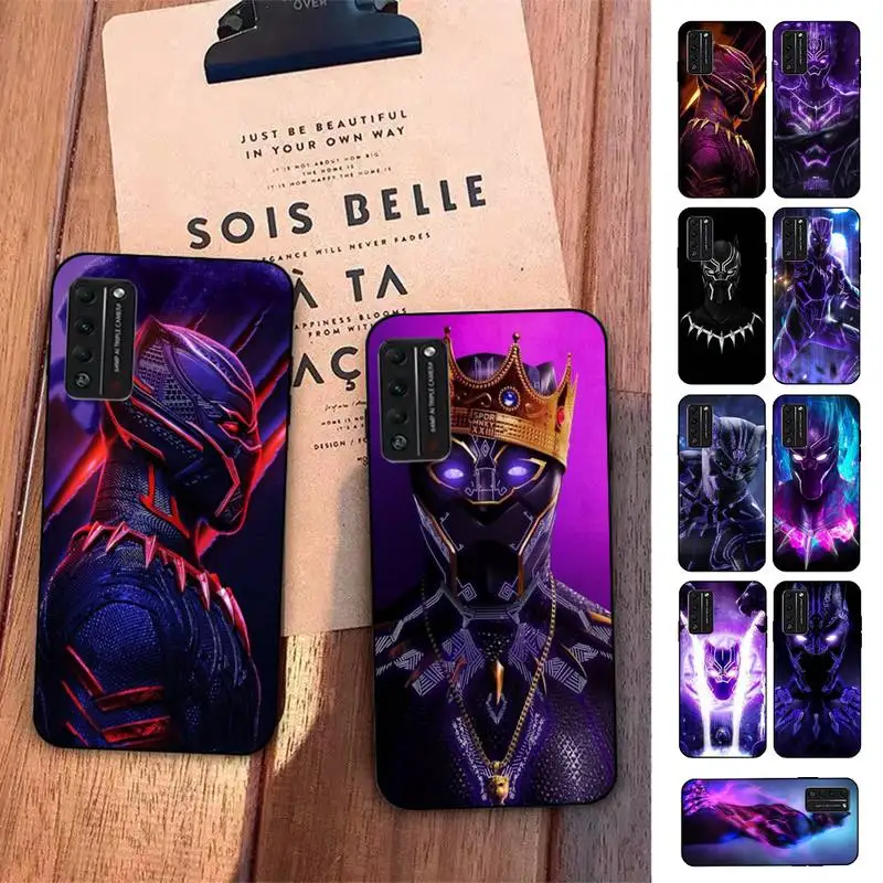 

Marvel Black Panther Phone Case for Huawei Honor 10 i 8X C 5A 20 9 10 30 lite pro Voew 10 20 V30