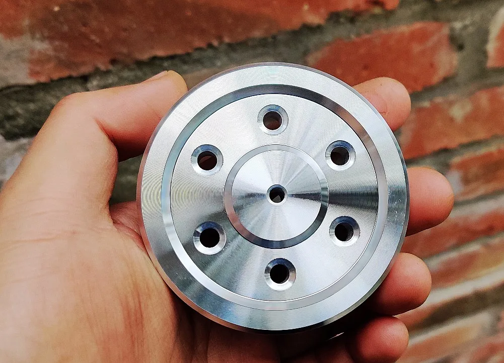 Маховик из алюминиевого сплава смеситель двигателя противовес свободное колесо