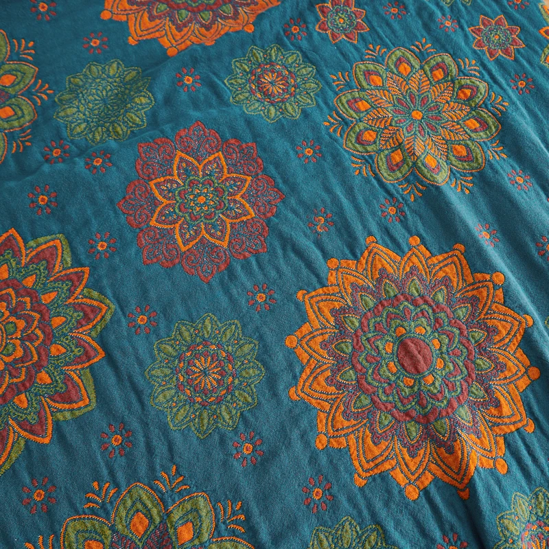 1 шт. покрывало на кровать Королевский размер винтажный стиль Марлевое одеяло для