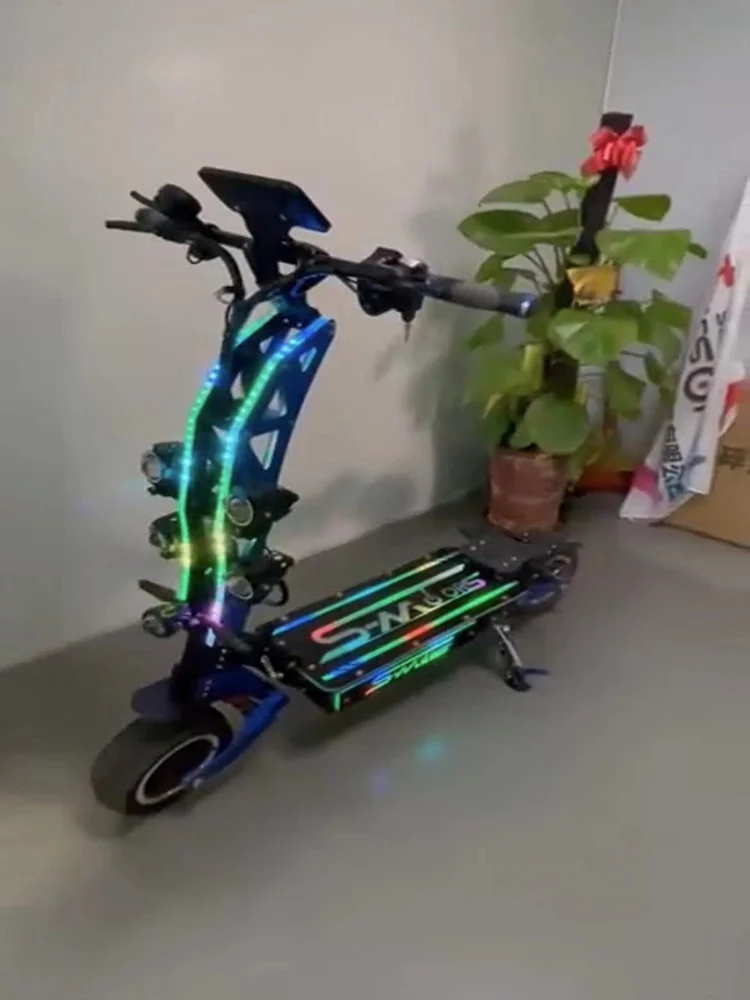 

11 Inch E8P Off-road Folding Electric Scooter Super Fast and Powerful 8000W 72V Top Speed 110KM/H Segway