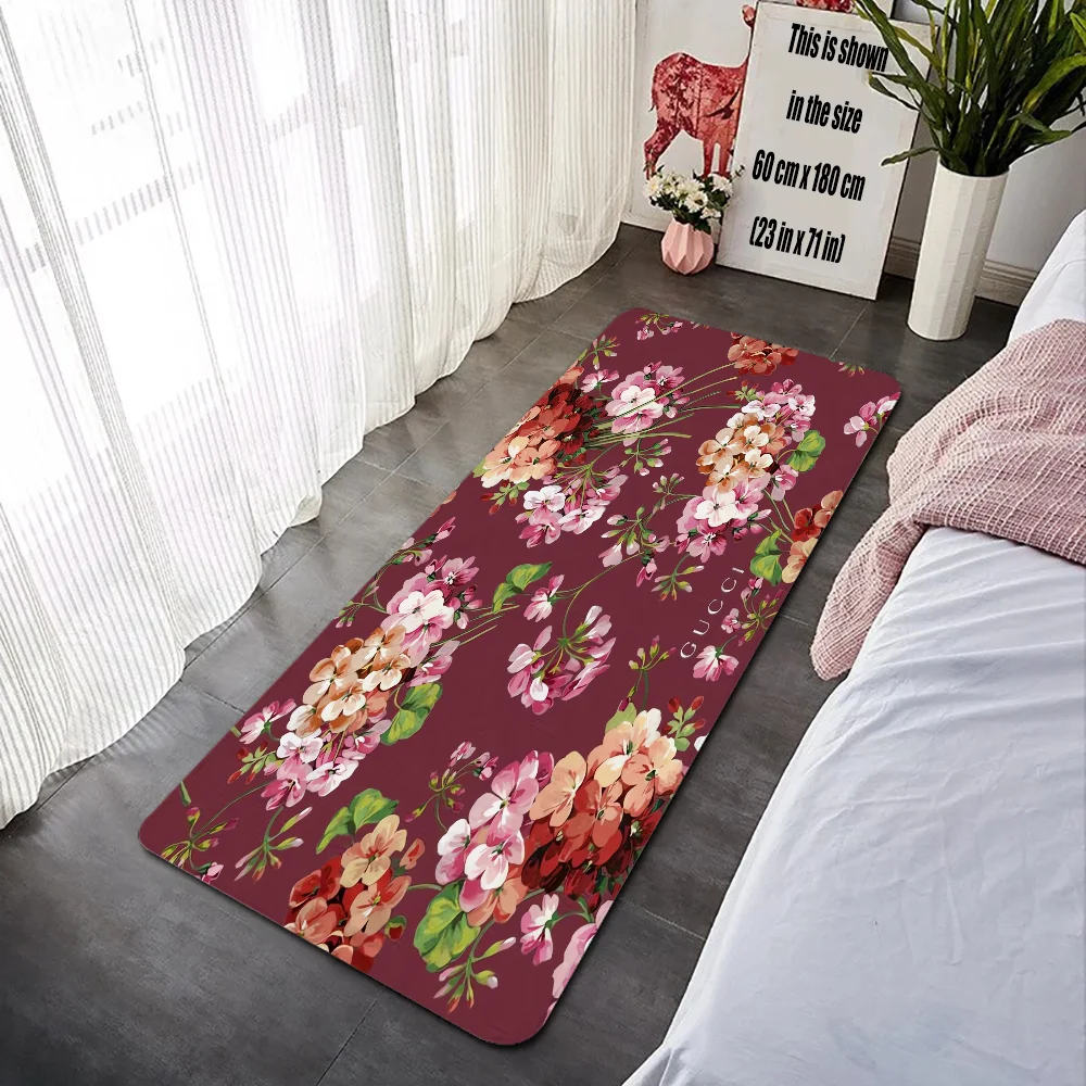 Gucc-cS Роскошный замшевый ковер для входной двери кухни ванной комнаты гостиной