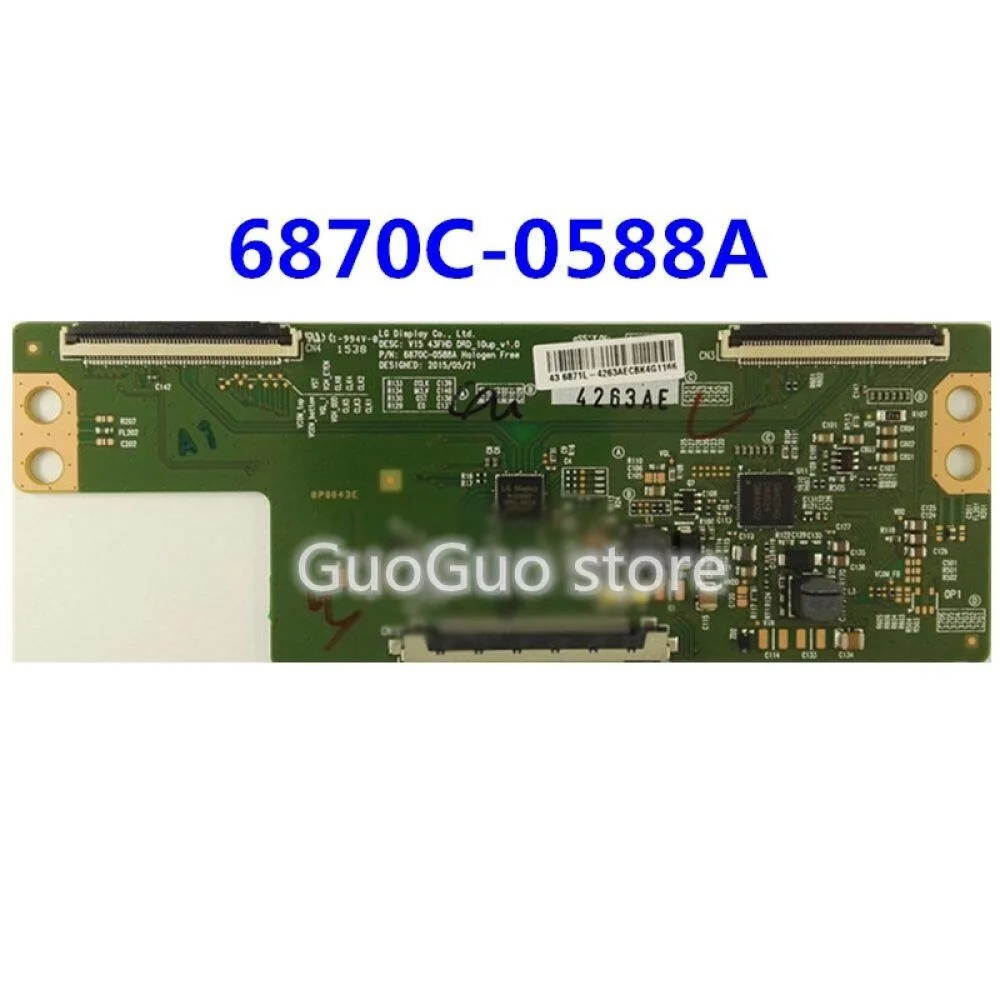 1Pc TCON Board 6870C-0588A T-CON LED43F2600C Logic on - 1 шт. плата TCON 6870C-0588A T-CON LED43F2600C Logic on.