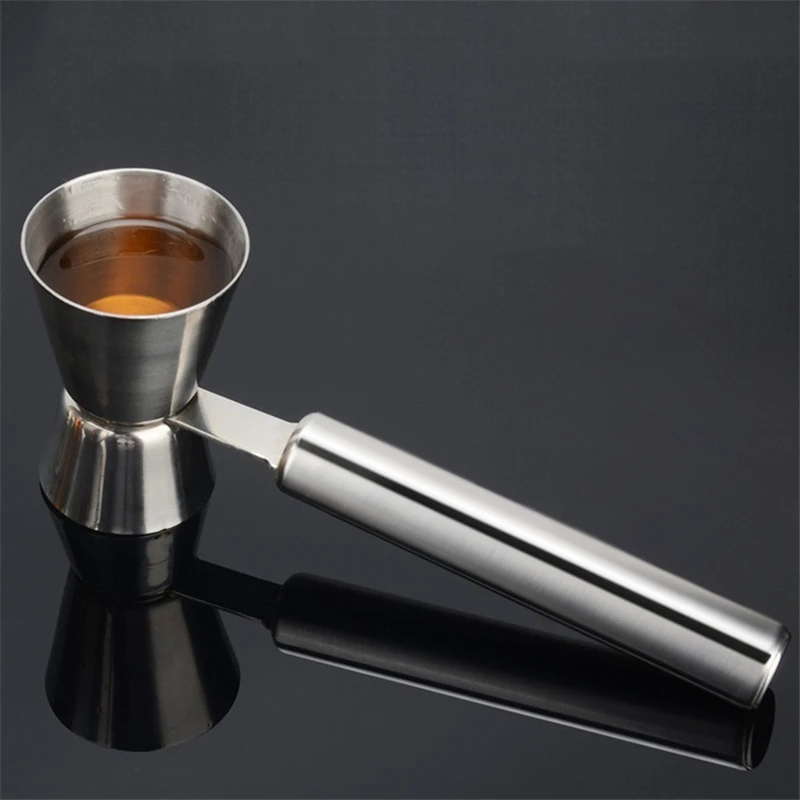 

Measuring Cup Tools Bar Measure Cocktail Jigger With Handle Measuring Cup 304 Stainless Steel Bar Tools Barware