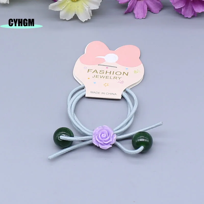 

wholesale New Fashion girls hair accessories for Women hair ties elastic hair bands Girls hair rubber band B04-2