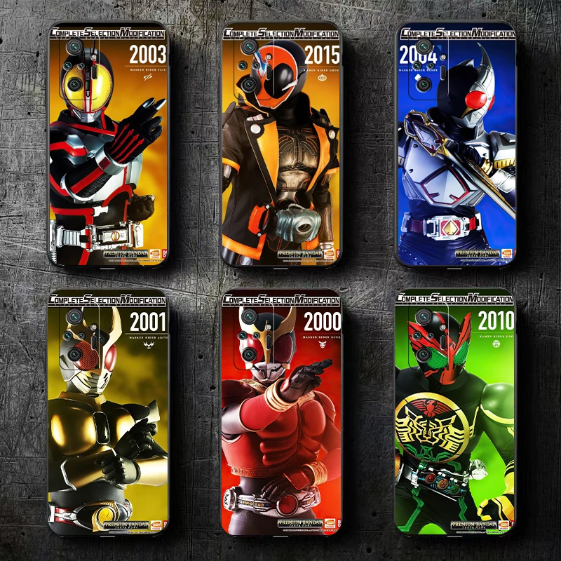 

Чехол для телефона Kamen Rider для Xiaomi Redmi 7 7A 8 8A 8T 8 2021 9 9T 9A 9C 9S 7 8 9 Pro