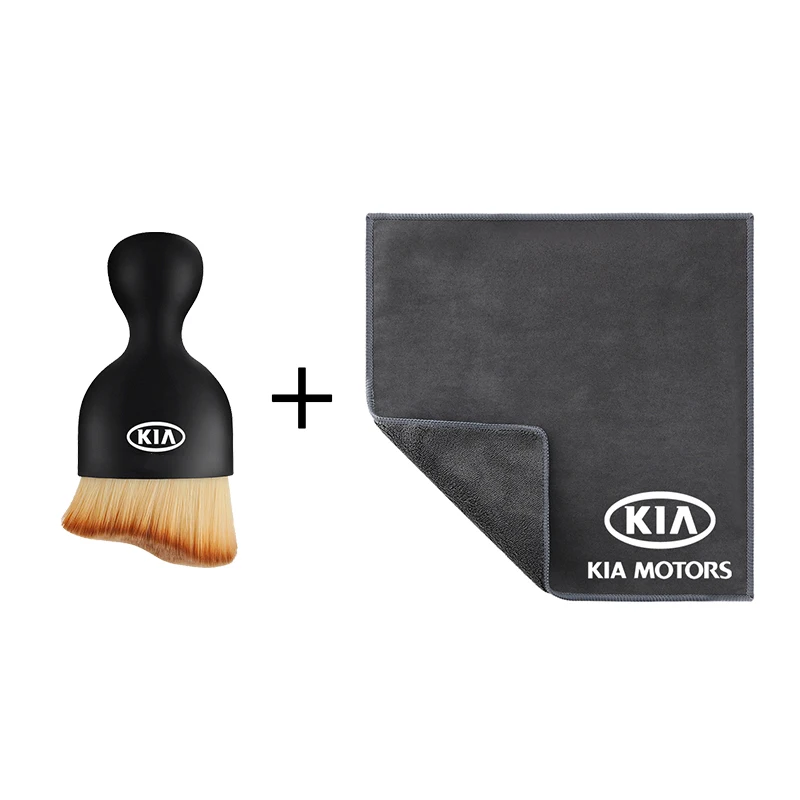 Мягкая щетка для чистки салона автомобиля с полотенцем мытья тряпка из