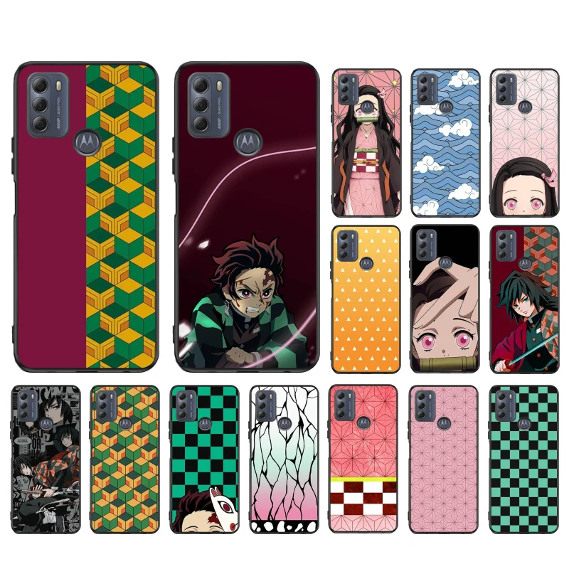 

Demon Slayer Kimetsu Phone Case for Motorola Moto Edge 20 Edge 20 Lite E7 Power E40 E20 One Action G10 G Play G22 G52 G60 E32 G8