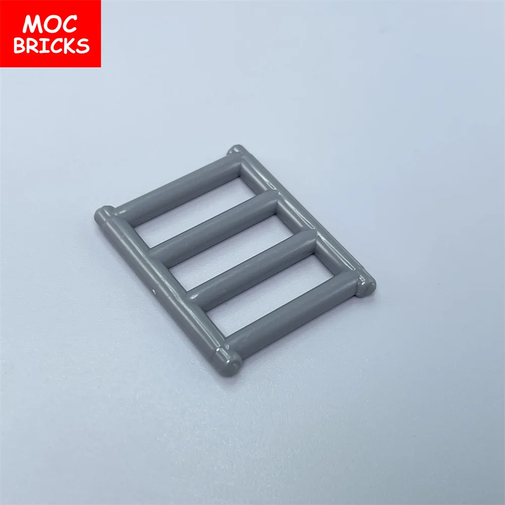 5pcs/lot MOC Bricks Fence Railing 1 x 4 3 Grille Fit With 62113 Educational Building Blocks Toys For Children Gifts - купить по