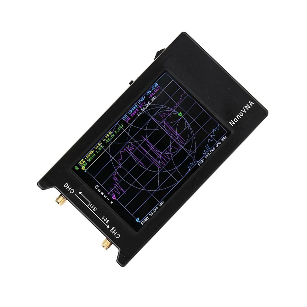Для семейного векторного анализатора сети 4-дюймовый дисплей 10 кГц-1 5 ГГц MF HF VHF UHF