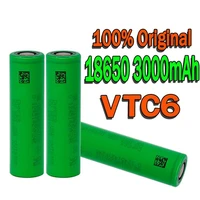 vtc6 3 7v 3000mah rechargeable li ion battery 18650 for sony us18650vtc6 30a toys flashlight tools