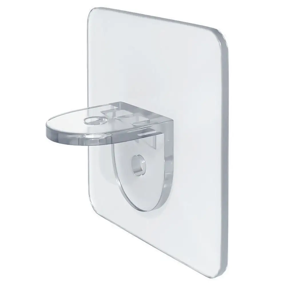 

20Pcs Acrylic Closet Shelf Bracket Multi-functional Transparent Kitchen Shelf Brackets Strong Bearing Capacity Practical