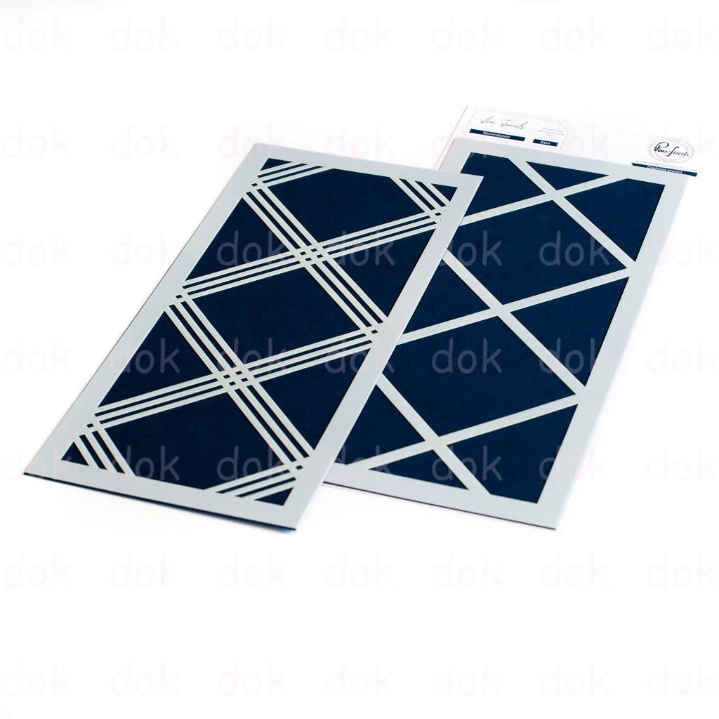 

Slim Diamond Plaid 2022 Arrival New DIY Metal Cutting Stencil Diary Scrapbooking Easter Craft Engraving Making Stencil