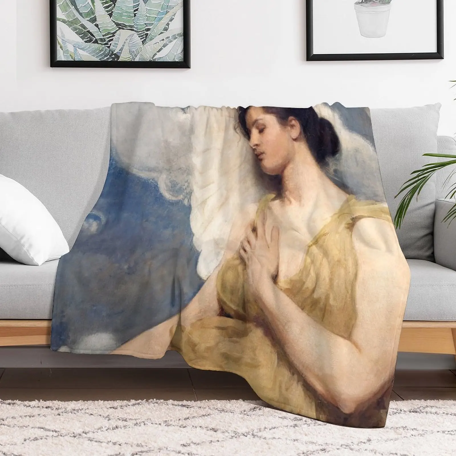 Крылатая фигура — одеяло Abbott Handerson Thayer