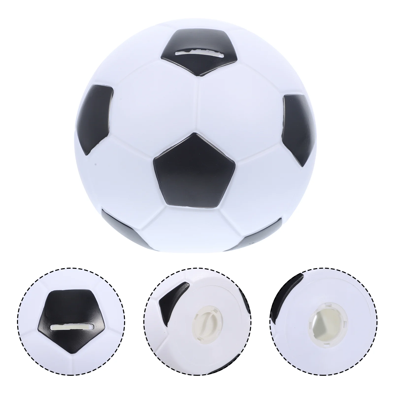 

Bank Piggy Coin Football Soccer Kids Money Boys Birthday Box Toys Ship Jar Unbreakable Sports Ornament Gifts Cute Fake Pot