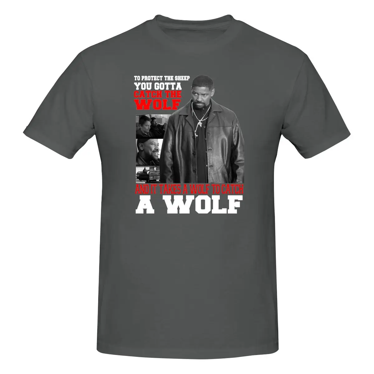 Черная футболка Denzel Washington Спайк ли с изображением истории месяца популярная