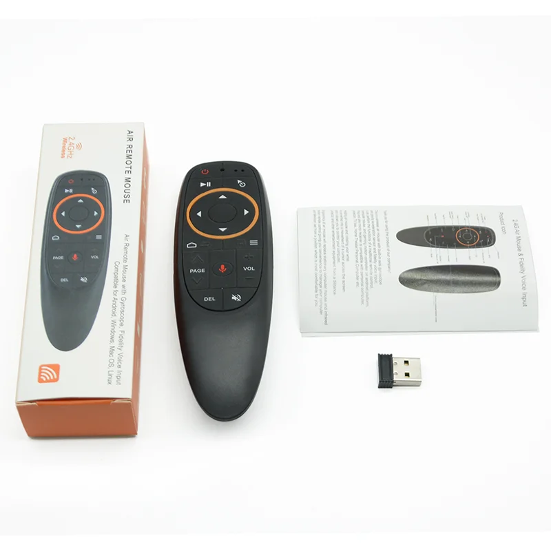 G10 G10S Pro Mini Smart Remote Control 2.4G Wireless Connection For Android TV Box Google Voice | Электроника