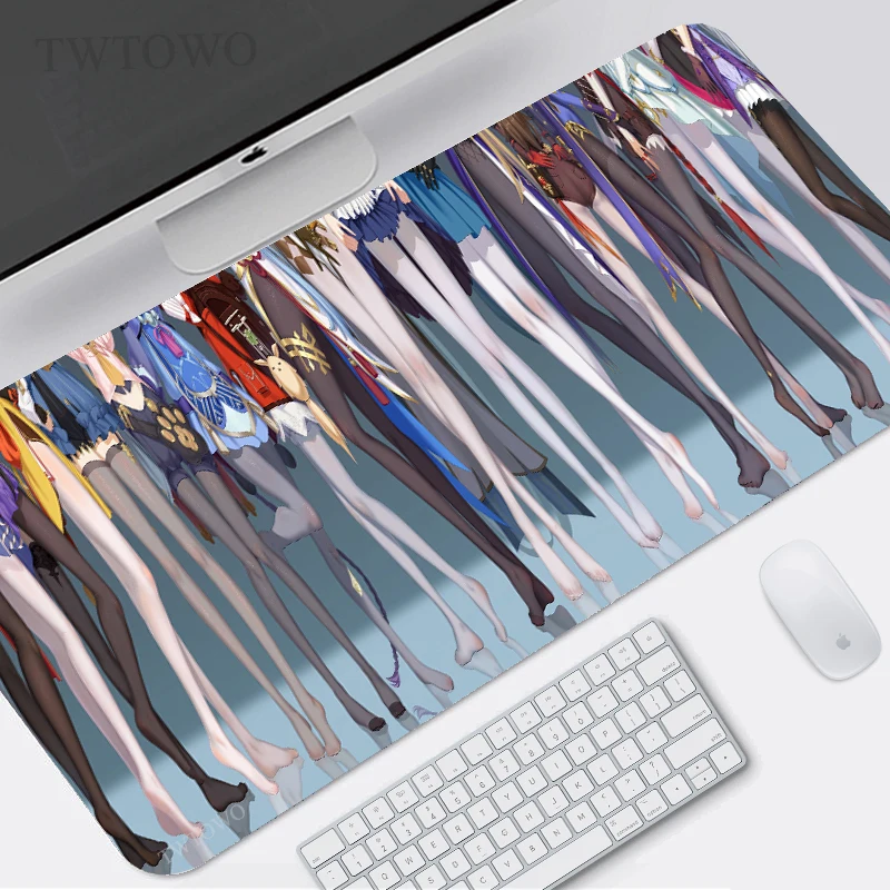 

Genshin Impact Mouse Pad Gaming XL Computer Home Custom Mousepad XXL Desk Mats Carpet Laptop Mice Pad Desktop Mouse Pad