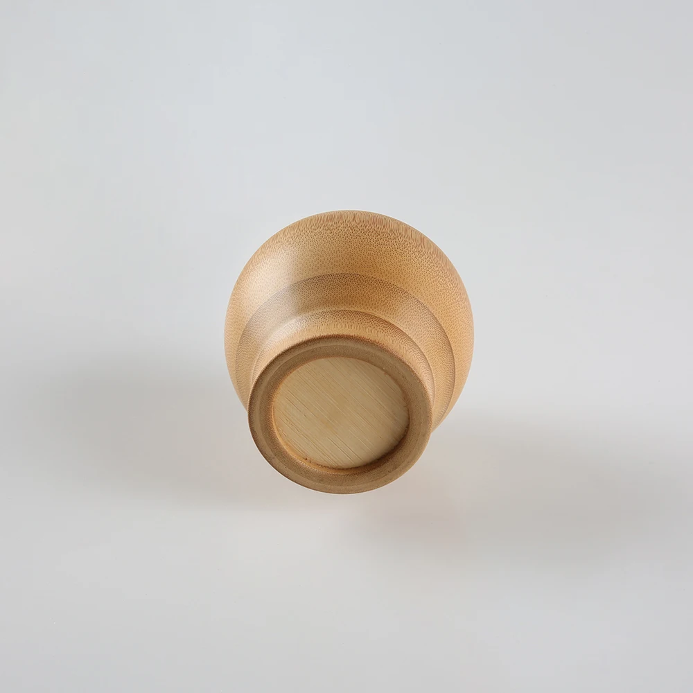 Креативная деревянная банка в форме тыквы из натурального бамбука коробка для