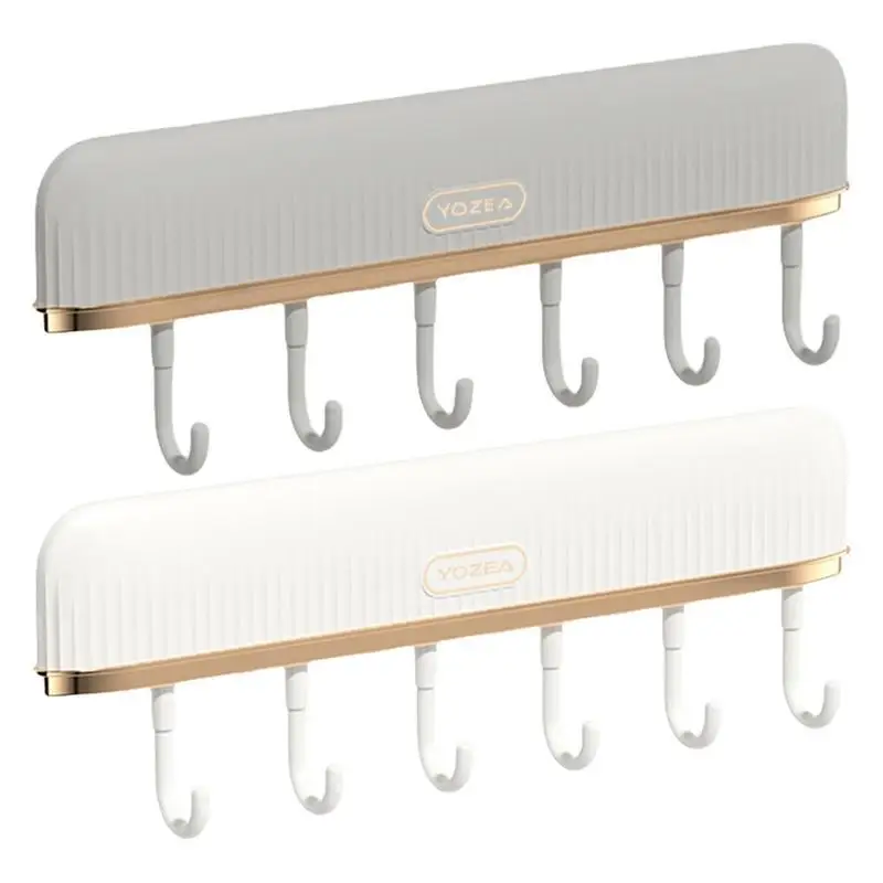 

Adhesive Wall Hooks Rack Kitchen Rail Multipurpose Coat Hanger Clothes Towel Holder Kitchen Utensils Holder Home Accessories
