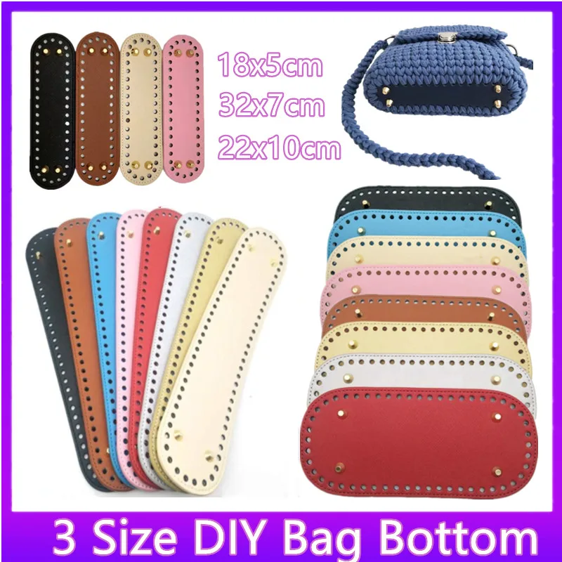 

Овальная длинная сумка ручной работы, 3 размера, нижняя деталь, вязаная крючком сумка