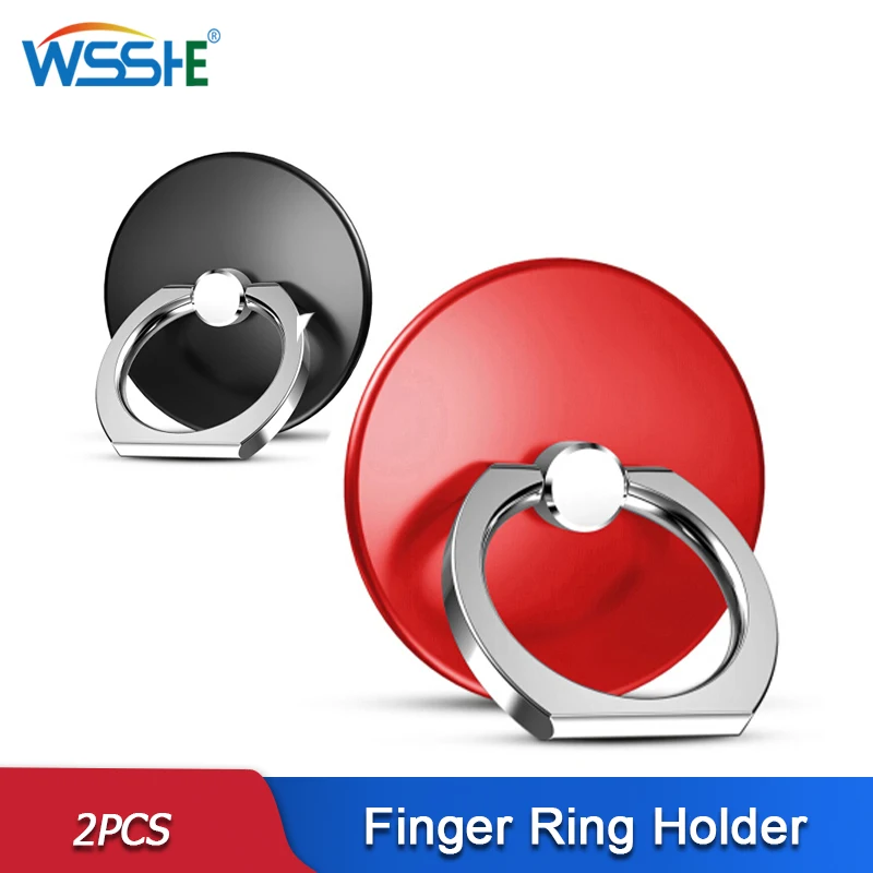 

2PCS Cell Phone Ring Holder 180 Degree Universal Mobile stand for iPhone Xiaomi Huawei support telephone portable car holder