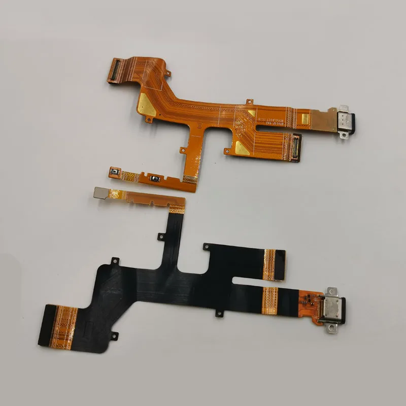 

1Pcs Charger Dock Port Usb Charging Connector Volume On Off Button Contact Board Side Plug Flex Cable For Caterpillar CAT S61