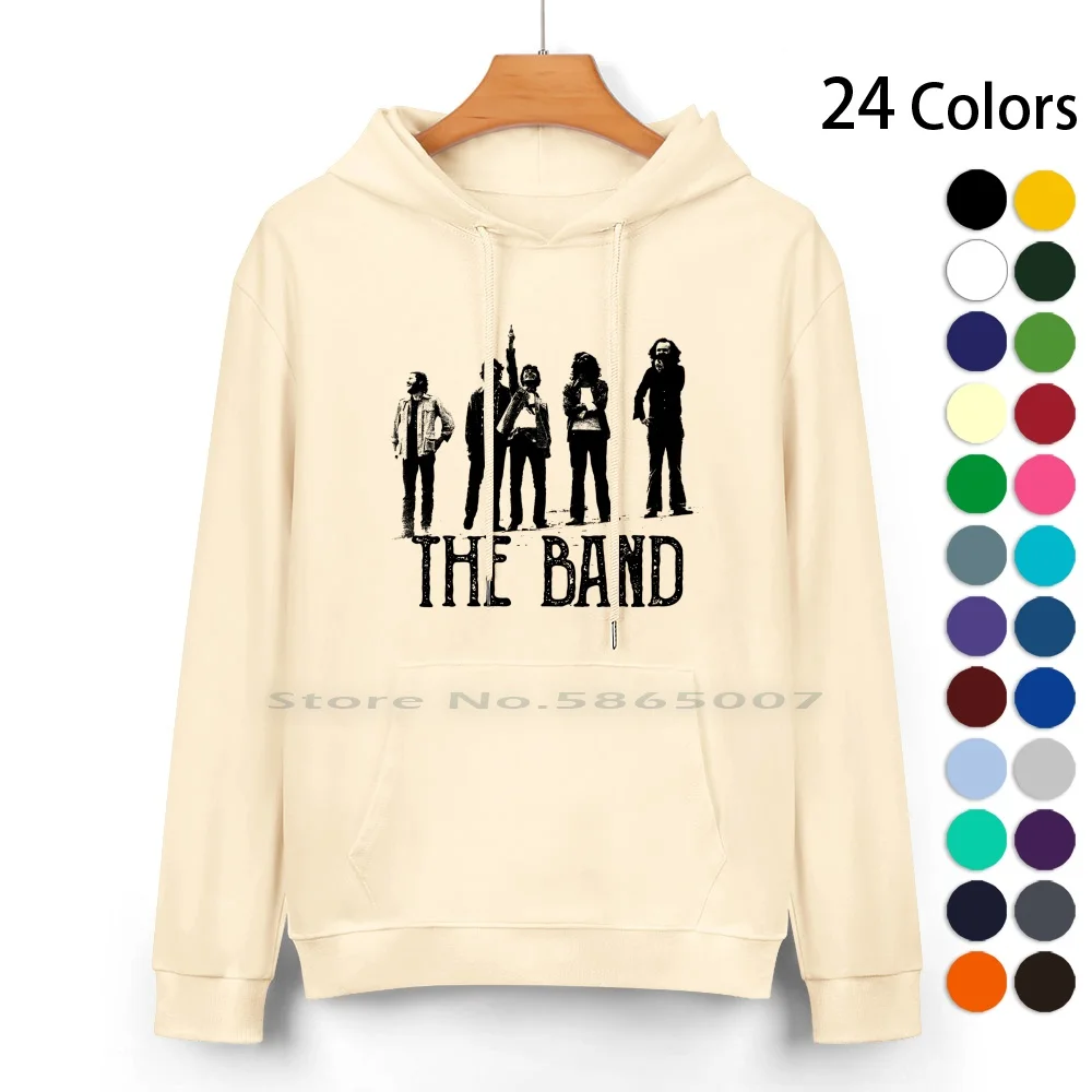 

The Band Pure Cotton Hoodie Sweater 24 Colors Bob Dylan The Last Waltz Robbie Robertson Levon Helm Music From Big Pink Folk