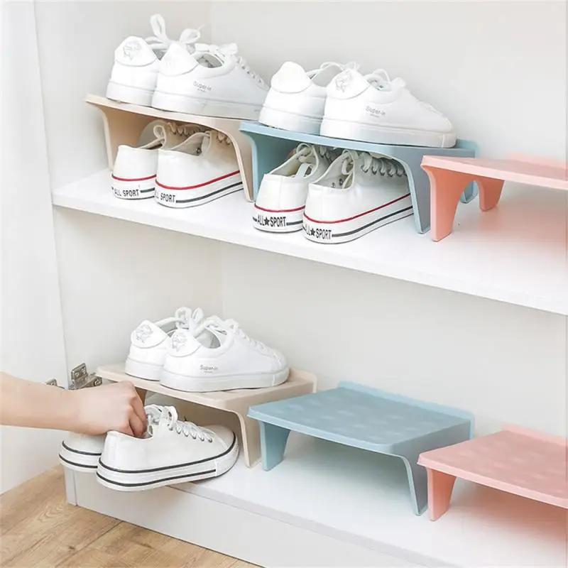 

PP Plastic Durable Storage Shoes Shoe Storage Rack Save Space Shoe Rack Household Storage Shoes Shoe Rack Integrated Simple