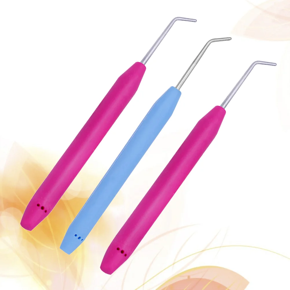 

Crochet Hooks Needle Hook Knitting Loom Handle Ergonomic Knitter Diy Needles Yarn Set Tool Complete Aluminum Bearded Red Hooked