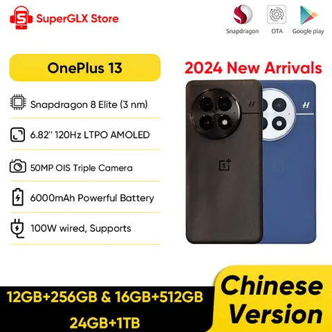 Смартфон OnePlus 13, 12/256ГБ, 12/512ГБ, 16/512ГБ, 24ГБ/1ТБ, china