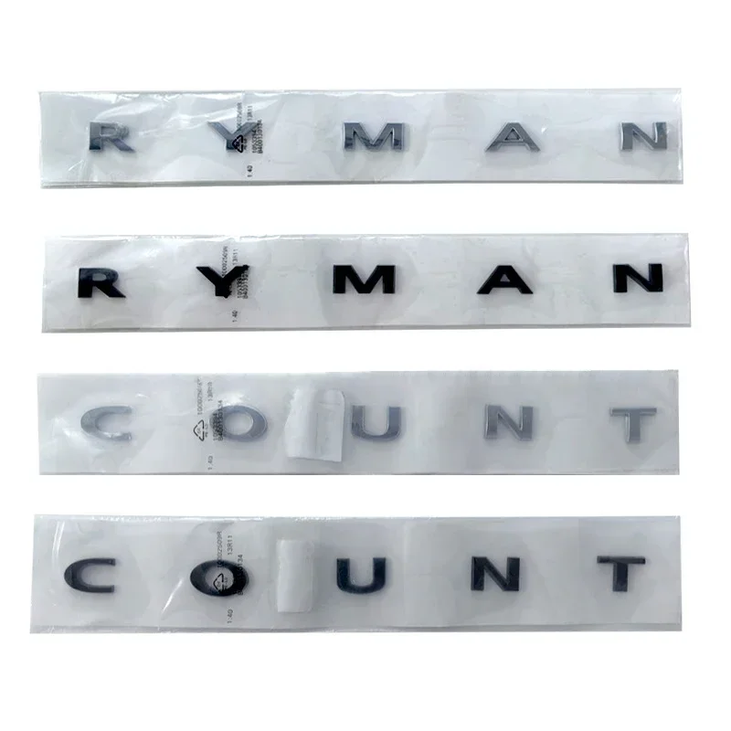 ABS автомобильный задний трубчатый значок наклейка для MINI COOPER Countryman эмблема авто