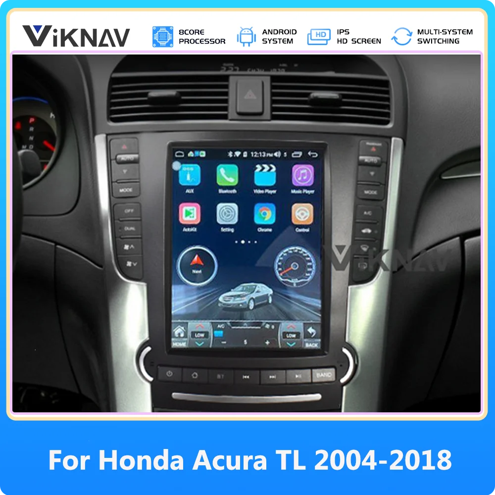 

Android 10 Autoaudio Car Radio For Honda Acura TL 2004-2018 Upgrade 4+64GB CarPlay 8 Core GPS 10.4inch Multimedia Player Stereo