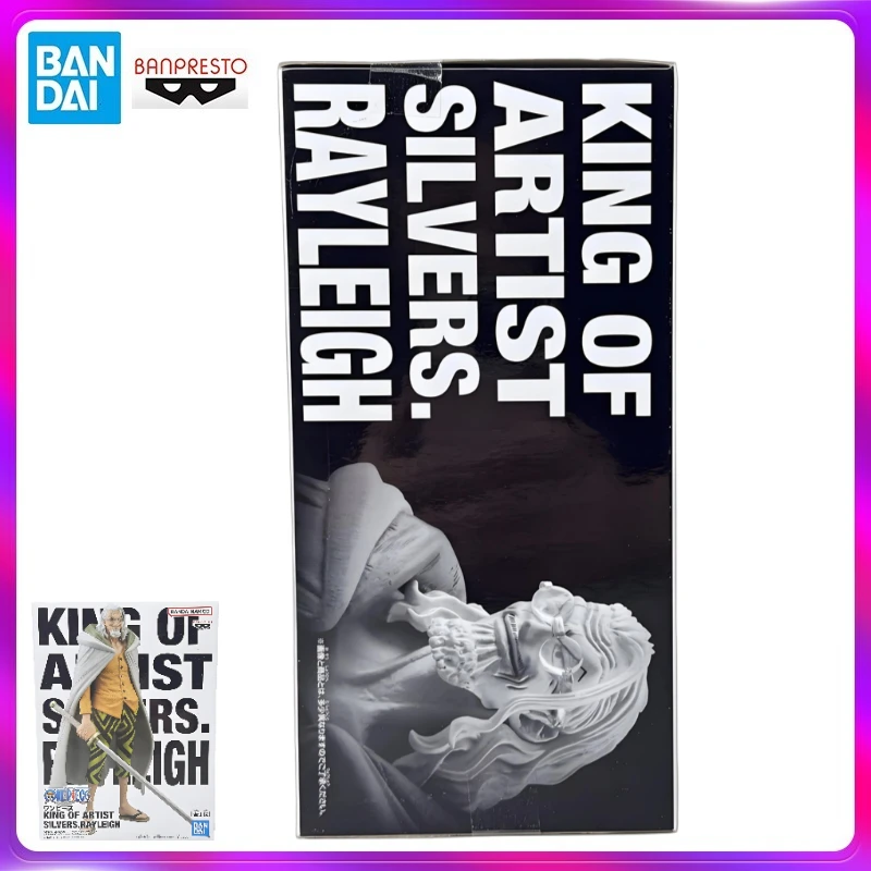 Фото В наличии: Коллекционная фигурка Banpresto Bandai King Of Artist Anime One Piece Silvers Rayleigh, оригинальная модель, игрушка, подарок TT №1