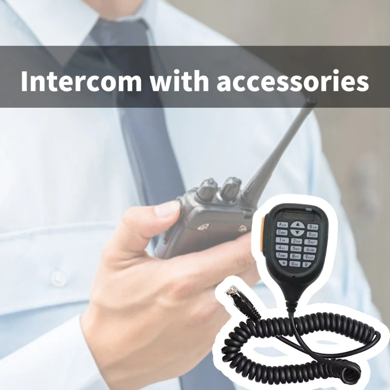 Портативный микрофон-динамик с четкой передачей голоса прочный динамик микрофон